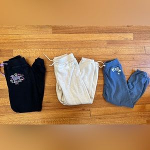 Bundle of 3 Pairs of Girls Sweatpants